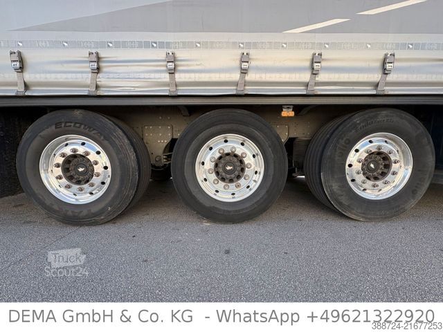 Odprta polprikolica s ponjavo SCHMITZ CARGOBULL SCB*S3T*Lift*Edscha*XLZertifikat*TÜV*Alu*