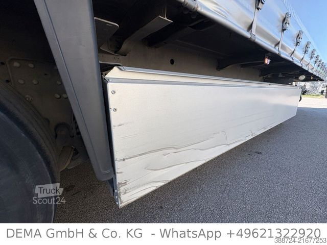 Odprta polprikolica s ponjavo SCHMITZ CARGOBULL SCB*S3T*Lift*Edscha*XLZertifikat*TÜV*Alu*