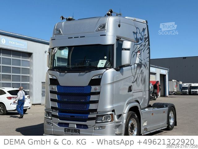 Standard tractor unit SCANIA S520*Topline*E6c*Retarder*Standklima*Vollspoiler