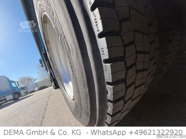 Autocarro con pianale e telone MAN TGM 15.250*ElektrischeRollplaneBeidseitig*Klima*