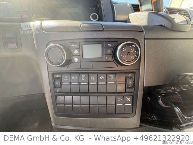 Autocarro con pianale e telone MAN TGM 15.250*ElektrischeRollplaneBeidseitig*Klima*