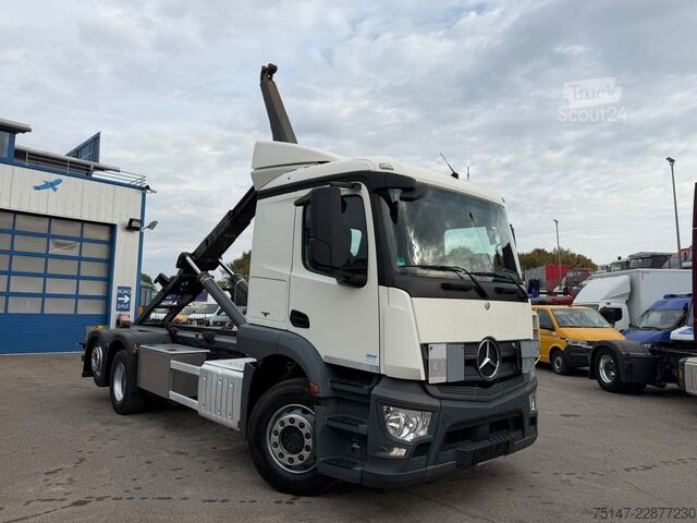 Kampós konténerszállító teherautó MERCEDES-BENZ 2543 L Actros 6x2*4 Meiller Lift-/Lenkachse AHK