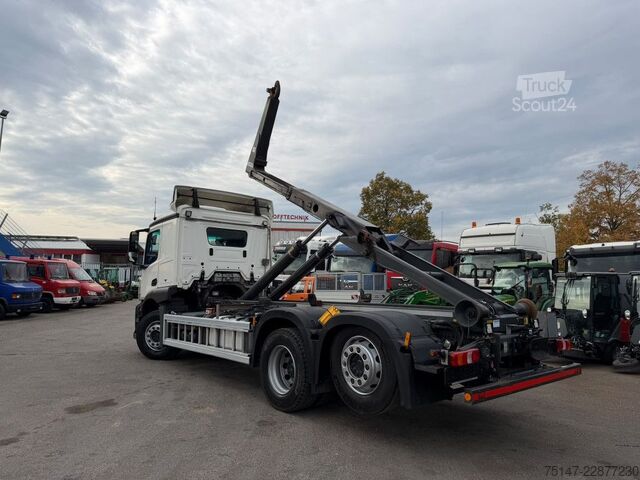 Kampós konténerszállító teherautó MERCEDES-BENZ 2543 L Actros 6x2*4 Meiller Lift-/Lenkachse AHK