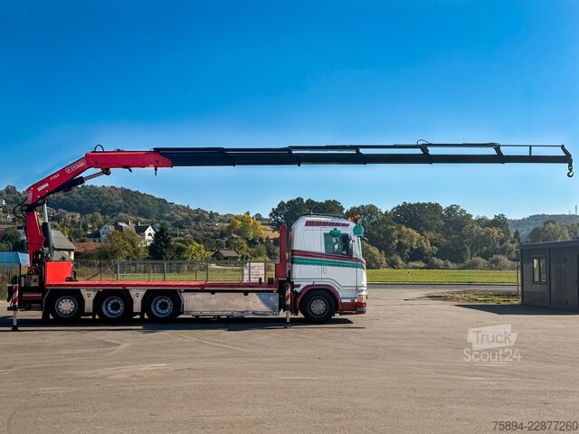 Кран, монтиран на камион SCANIA G450 Platform 6,40 m FASSI F365 RA.2.26 + Funk