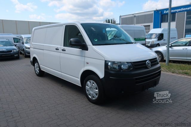 Bestelwagen VOLKSWAGEN T5 Transporter lang / 2.Hand / AHK / Tempomat