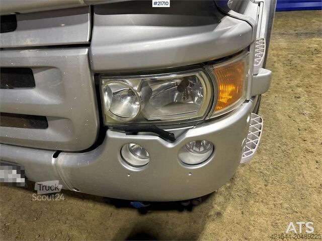 Tipper Scania R560 brøyterigget krokbil m / 20 T krok og kasse.