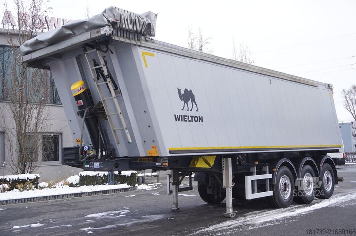 Remorque Wielton NW-3 / weight 6.2 t / cap.38m3/ 30 units
