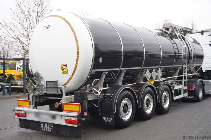 Semiremorcă pentru mărfuri periculoase Lag O-3-ST L4BH bitumen semi-trailer / ADR