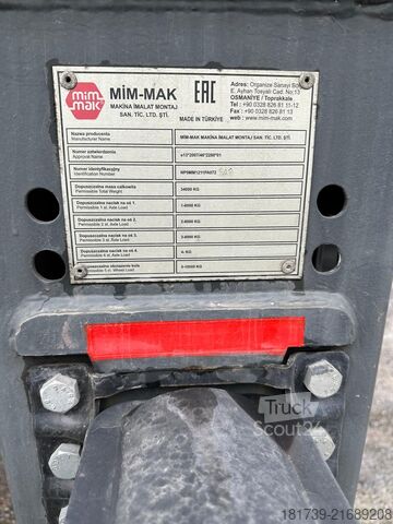 Cisterna MIMMAK Gas Semi-trailer MM 34.0t MM312