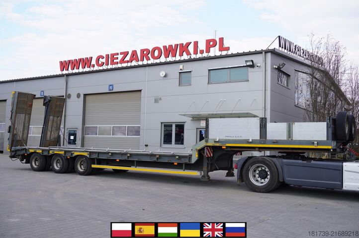 Platformă joasă Bodex NN3J low-bed semi-trailer