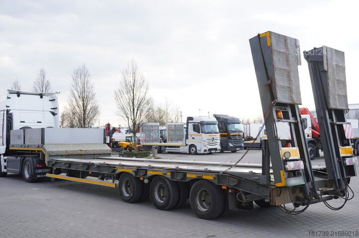 Platformă joasă Bodex NN3J low-bed semi-trailer