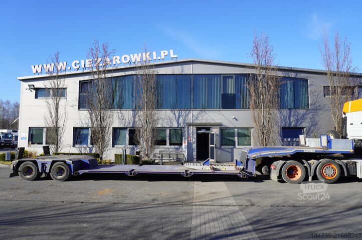 Tiefladeplattform CAMRO CN 26.20B low-bed semi-trailer/ Tiefbett