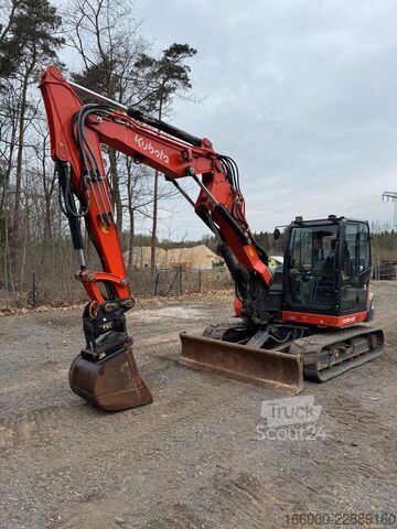 Excavadora de cadenas KUBOTA KX 080 4a2