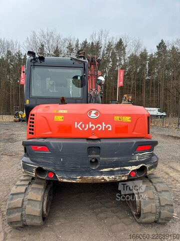 Excavadora de cadenas KUBOTA KX 080 4a2