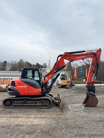 Excavadora de cadenas KUBOTA KX 080 4a2