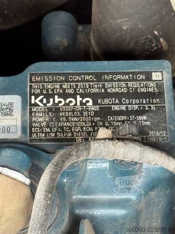 Excavadora de cadenas KUBOTA KX 080 4a2