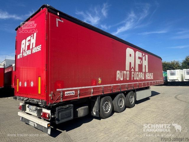 Nyitott ponyvás félpótkocsi Schmitz Cargobull Curtainsider Standard