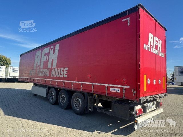 Nyitott ponyvás félpótkocsi Schmitz Cargobull Curtainsider Standard