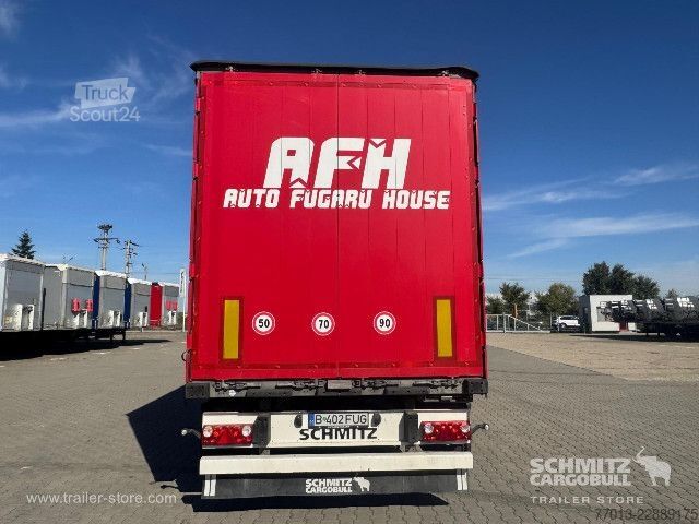 Nyitott ponyvás félpótkocsi Schmitz Cargobull Curtainsider Standard