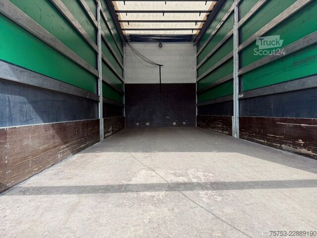 Camión plataforma con toldo MERCEDES-BENZ Atego 1530L Pritsche/Plane, Klima, Standheizung