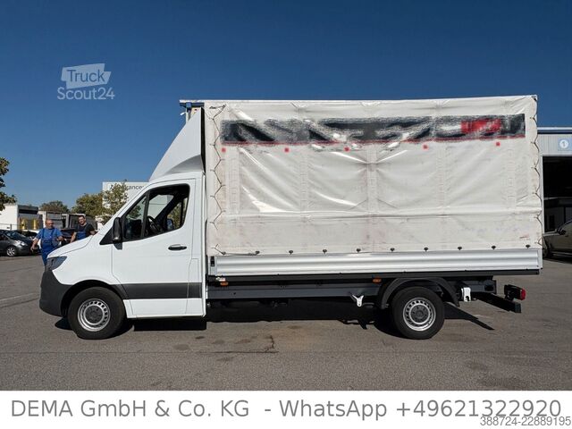 Transportador con plataforma y toldo MERCEDES-BENZ Sprinter 315*E6-WLTP*Bordwände*Klima*Navi*TÜV*