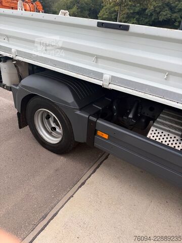 Tipper varebil MERCEDES-BENZ Atego 818 Kipper KRAN 14m SEILWINDE FUNK AHK