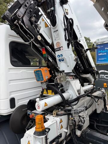 Lastebilmontert kranbil MERCEDES-BENZ Atego 818 Kipper KRAN 14m SEILWINDE FUNK AHK