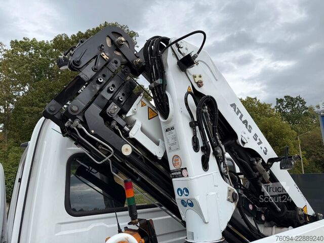 Lastebilmontert kranbil MERCEDES-BENZ Atego 818 Kipper KRAN 14m SEILWINDE FUNK AHK