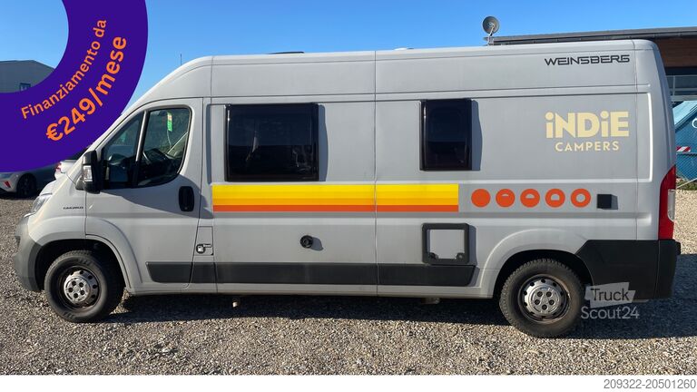 Caravana/autocaravana Fiat Weinsberg Carabus 600 K | 4 Posti Letto | Completamente Attrezzato