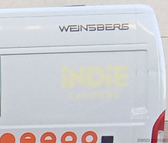 Caravana/autocaravana Fiat Weinsberg Carabus 600 K | 4 Posti Letto | Completamente Attrezzato