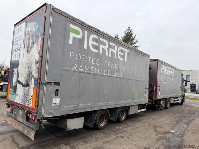 Kraanwagen Mercedes-Benz ACTROS 2645 6x2 105m³ JUMBO + CRANE PALFINGER P...