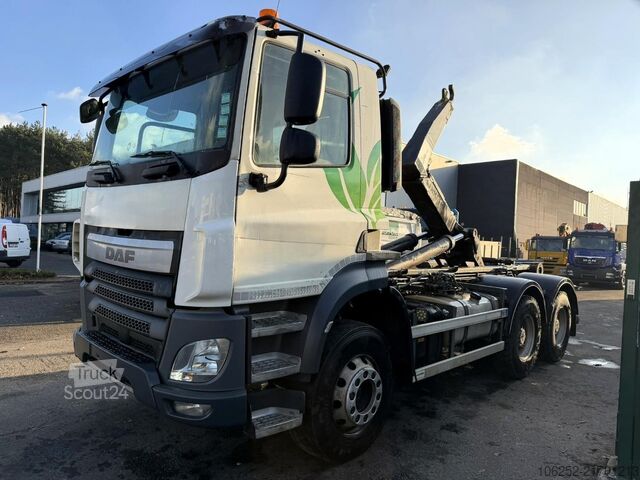 Système de bras à crochet DAF CF 460 6x4 FAT HOOKLIFT - WB 3m35 - STEEL SPRIN...