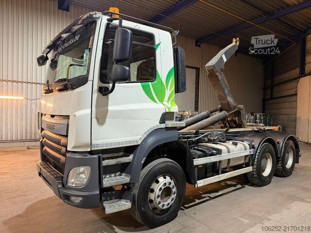 Système de bras à crochet DAF CF 460 6x4 FAT HOOKLIFT - WB 3m35 - STEEL SPRIN...