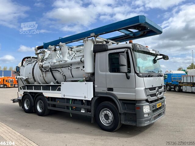  Mercedes-Benz ACTROS 2640 6x4 Muller Combi kolkenzuiger