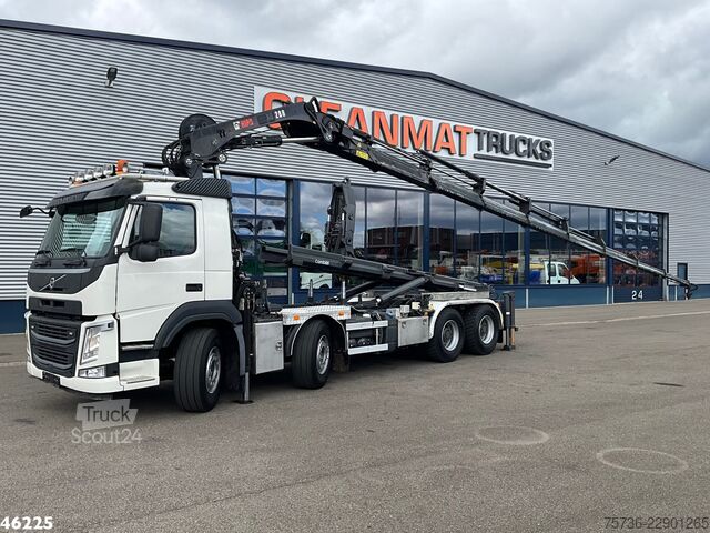  Volvo FM 410 8x4 Hiab 28 Tonmeter laadkraan met 20 To...
