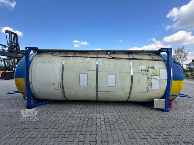 Contentor cisterna UBH INTERNATIONAL 34.580L / 1-comp. / 4 BAFFLES / 20FT swapbody /...