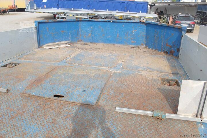 Diepladeroplegger voor het vervoer van bouwmachines rigaudo carrellone allungabile 4assi usato