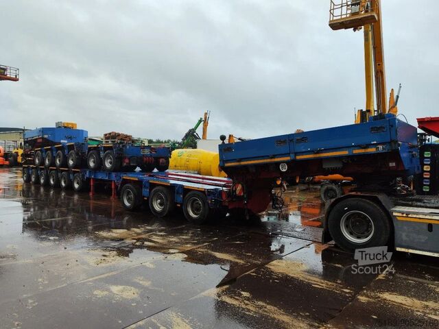 Cargador bajo Goldhofer S-THP 15 (3+3+3+5+2) 2 x Gooseneck 2 x Hatz Ger...