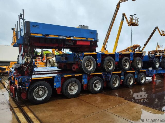 Niska ładowacz Goldhofer S-THP 15 (3+3+3+5+2) 2 x Gooseneck 2 x Hatz Ger...