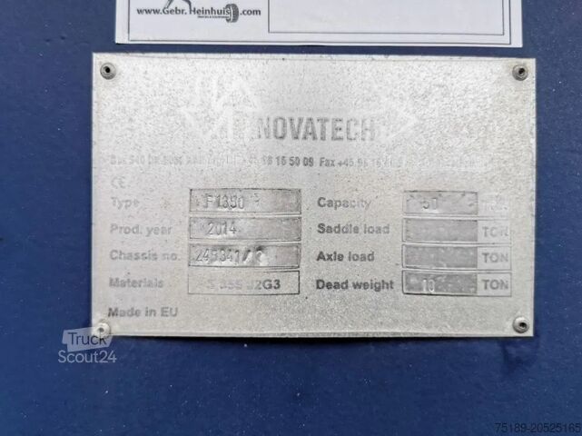 Cargador bajo Novatech F1350 50 Ton Capacity Powersteering Topcondition!