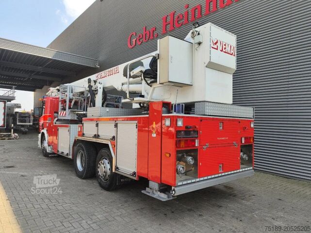 Lifting platform Scania P124-420 6x2 Vema 333 TFL-E Firetruck