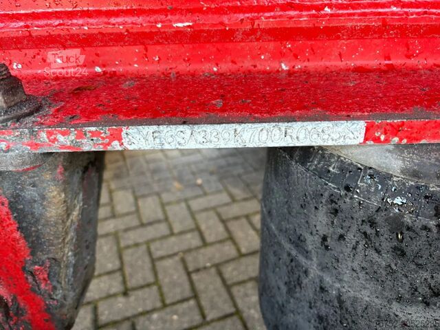 Camion de gunoi Stas SA339K 65m3 vol alu kipper BPW Schijfremmen