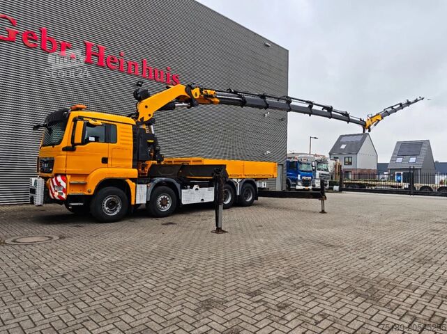 Tovornjak z žerjavom Palfinger PK 85002 MAN TGS 35.480 8x6