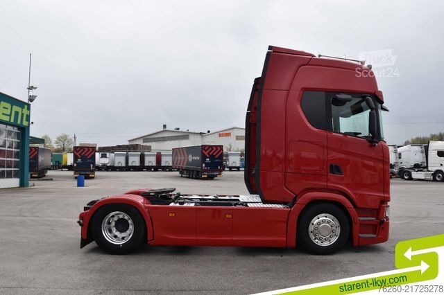 Standard nyergesvontató SCANIA S540 Hydraulik Retarder Standklima Ledersitz ACC
