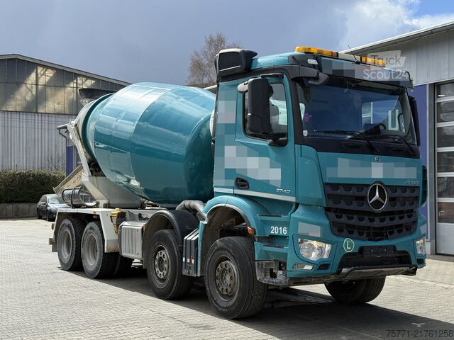 Μίξερ Mercedes-Benz AROCS 3740 8x4 EURO6 BETONOMIESZARKA EUROMIX 10 m³
