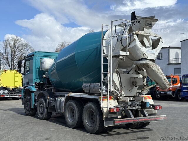 Μίξερ Mercedes-Benz AROCS 3740 8x4 EURO6 BETONOMIESZARKA EUROMIX 10 m³