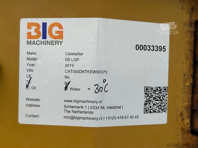 Lyginimo mašina Caterpillar D6 LGP