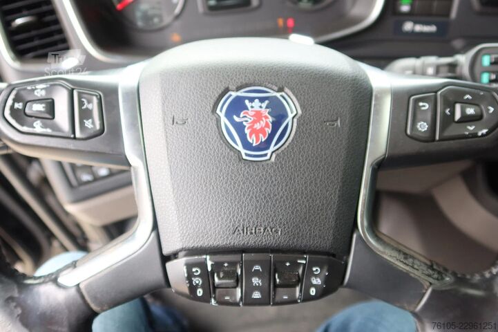 Araba taşıyıcı panelvan Scania R500 Oprijvrachtwagen 6x2 Black_Line Stuur_Lift_AS