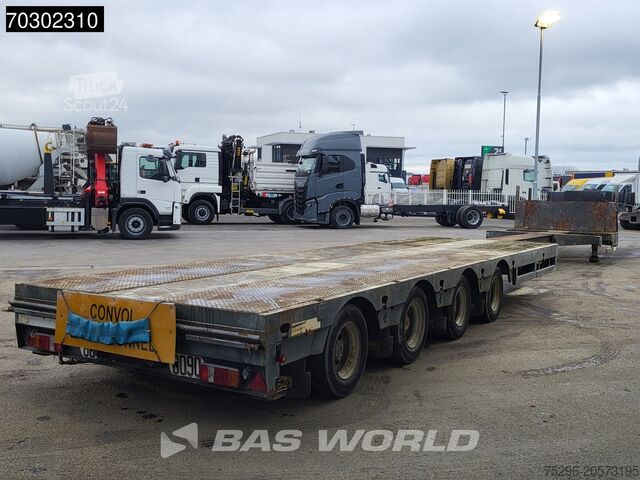 Cargador bajo Faymonville STN 4AY Extendable 710cm 2xSteering Axle