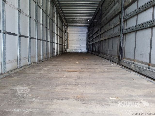 Naczepa otwarta z plandeką Schmitz Cargobull Curtainsider Mega Getränke